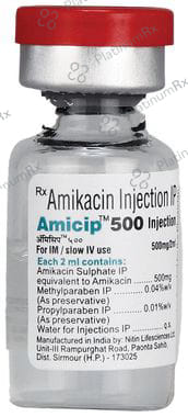 Amicip 500mg Injection 2ml