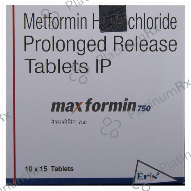 Maxformin 750mg Tablet PR 15s