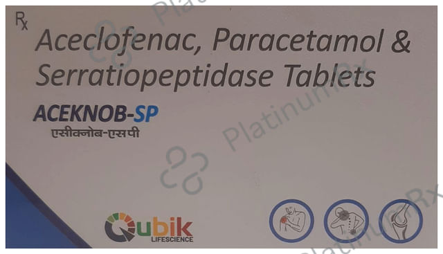 Aceknob SP 100/325/15mg Tablet 10s