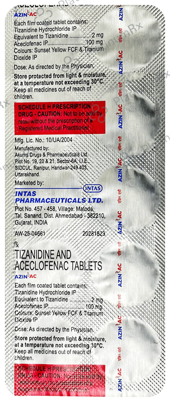 Azin AC Tablet 10s