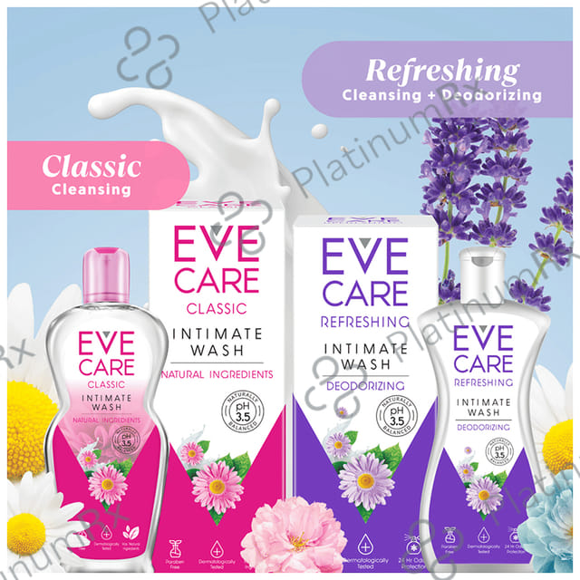 EveCare Refreshing Intimate Wash 90 Vaginal Wash