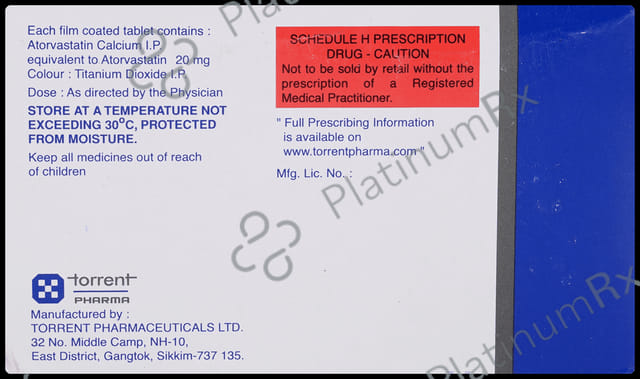 Modlip 20mg Tablet 15s