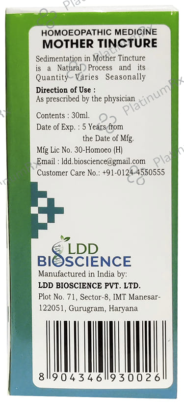 LDD Bioscience Baptisia Mother Tincture Q