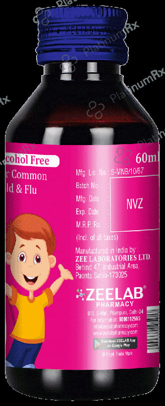 Kuffery Cold Oral Suspension Alcohol Free 60ml