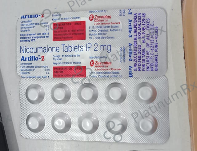Artiflo 2mg Tablet 10s