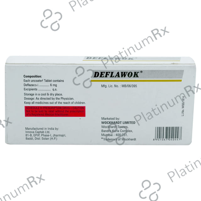 Deflawok 6mg Tablet 10s