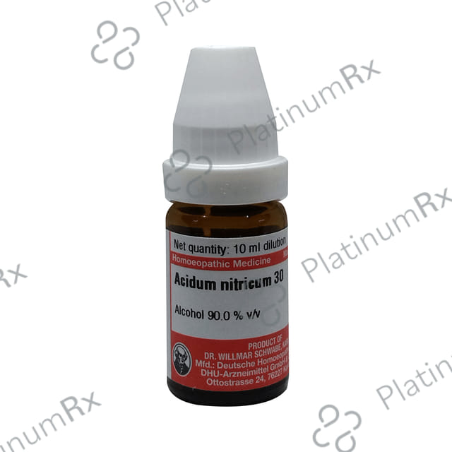 Dr Willmar Schwabe Germany Acidum Nitricum Dilution 30