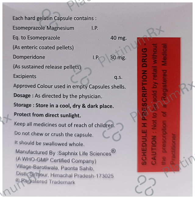 Esomtrue-D Capsule SR