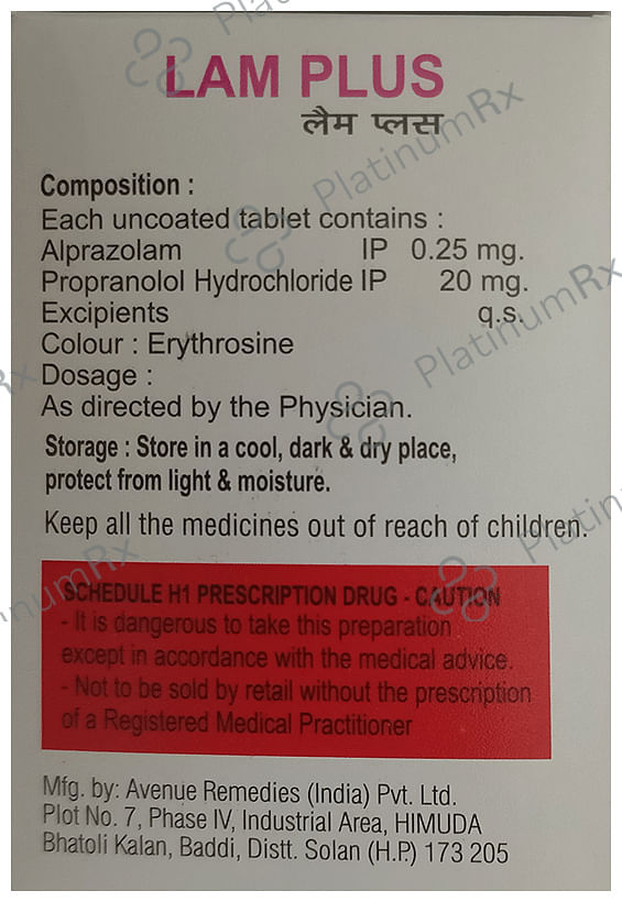 Lam-Plus Tablet 15 Tablet
