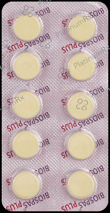 Biospas Plus 10mg/250mg Tablet