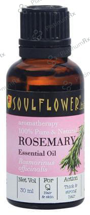 Soulflower Rosemary Essential Oil 30 ml