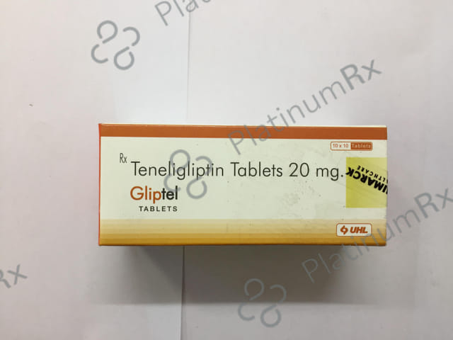 Gliptel 20mg Tablet 10s
