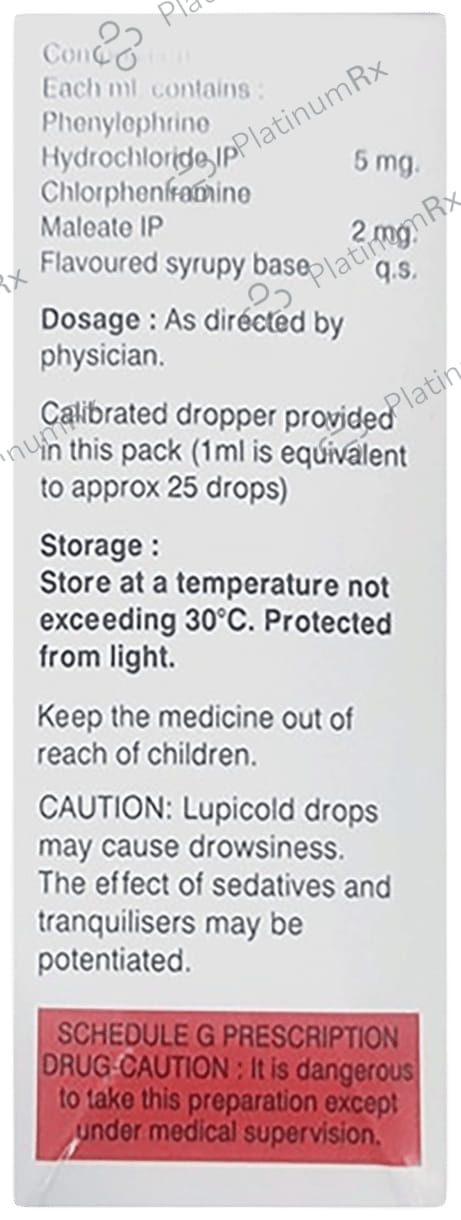 Lupicold Oral Drops