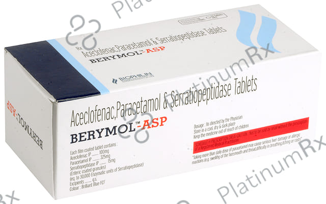 Berymol ASP Tablet 10s