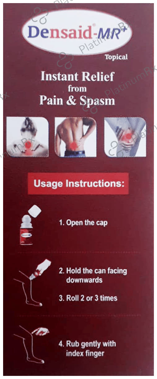 Densaid MR+ Topical Solution Roll On 40ml