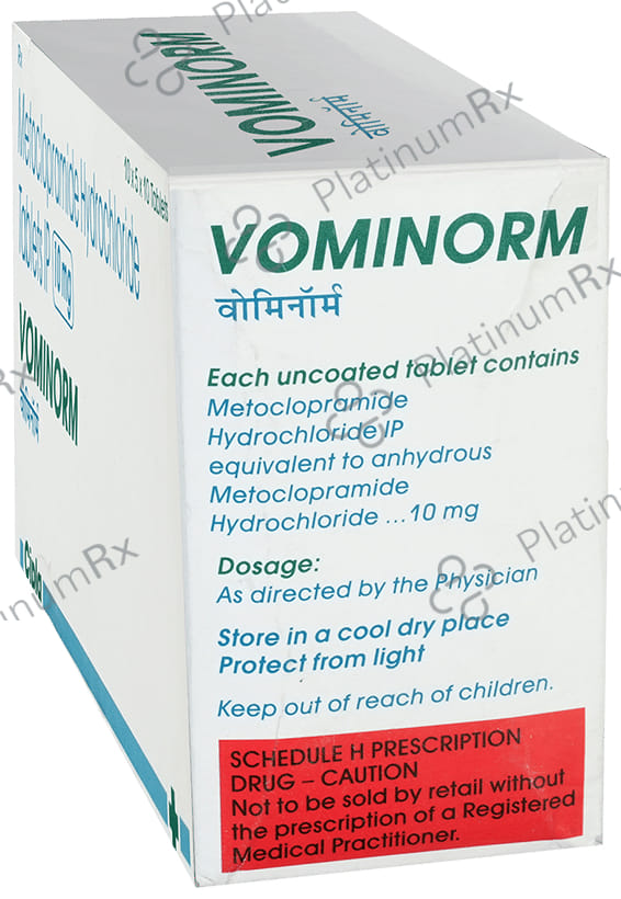 Vominorm 10mg Tablet 10s