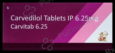 Carvitab 6.25mg Tablet 10s
