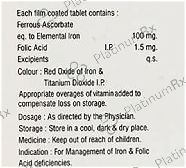 Feneed XT 100mg/1500mcg Tablet 10s