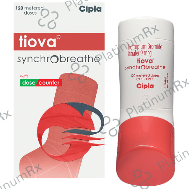 Tiova Synchrobreathe Inhaler 9mcg 120MDI
