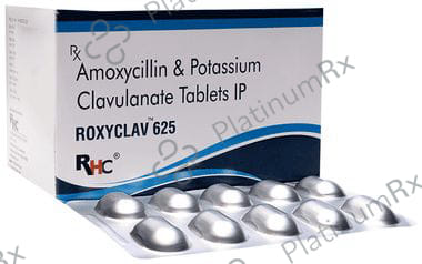 Roxyclav 625mg Tablet 10s