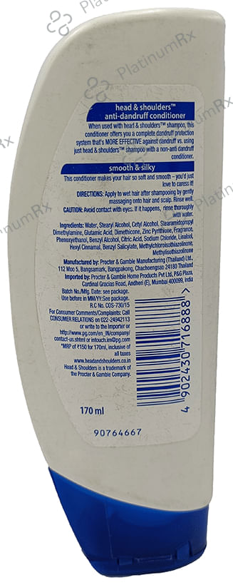 Head & Shoulders Anti-Dandruff Conditioner Smooth & Silky