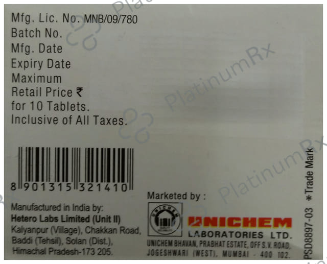 Zilsar 80mg Tablet 10s