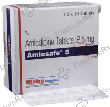 Amlosafe 5mg Tablet 10s