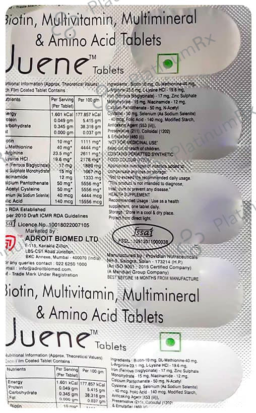 Juene Tablet 10s