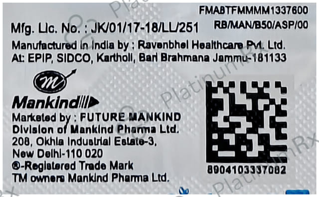 Bisoheart T 5/40mg Tablet 10s