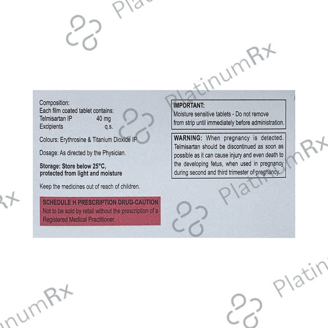 Teltel 40mg Tablet 15 Tablet