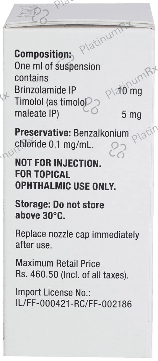 Azarga 10/5mg Eye Drop 5ml