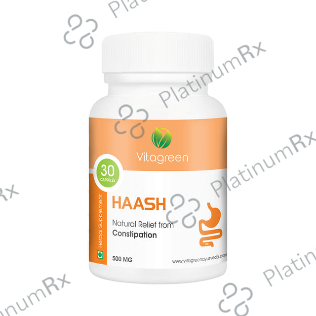Vitagreen Haash 500mg Capsule