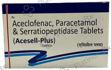 Acesell Plus 100/325/15mg Tablet 10s