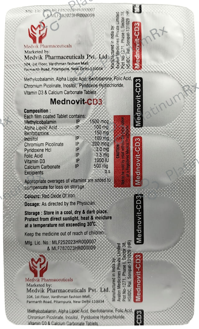 Mednovit -CD3 Tablet