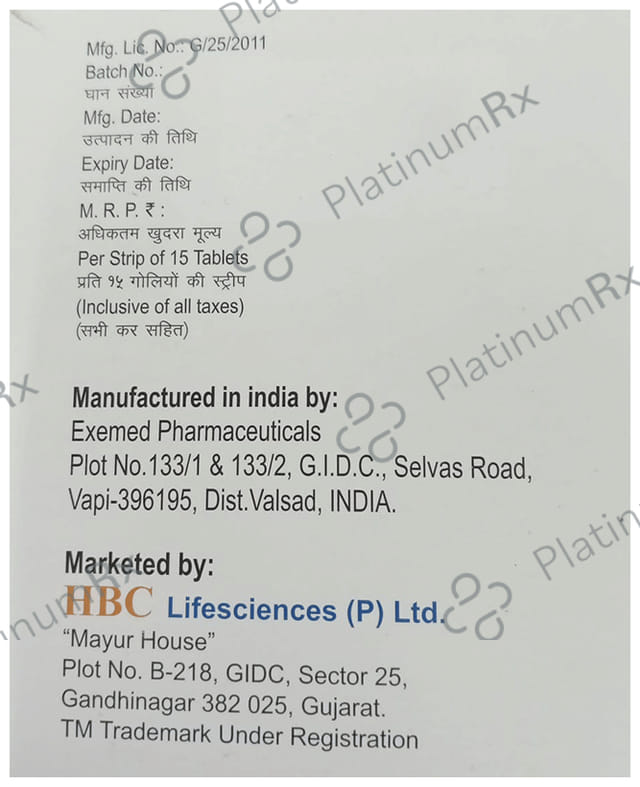 Qsita DM 10/500/100mg Tablet ER 15s