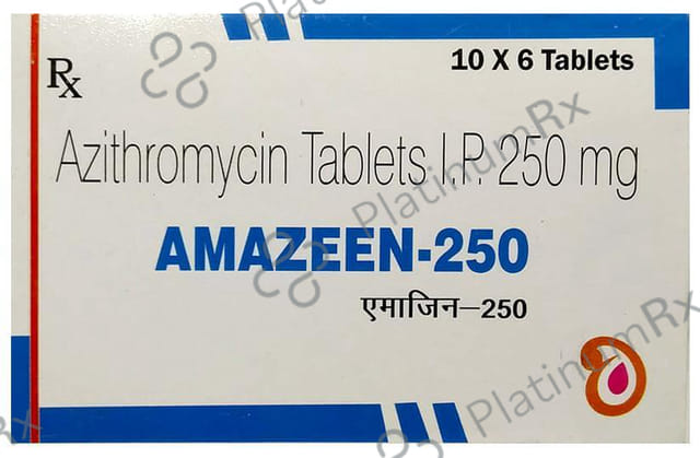 Amazeen 250mg Tablet 6s