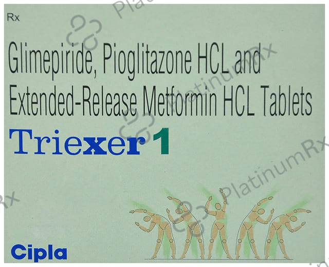 Triexer 1/500/15mg Tablet ER 10s