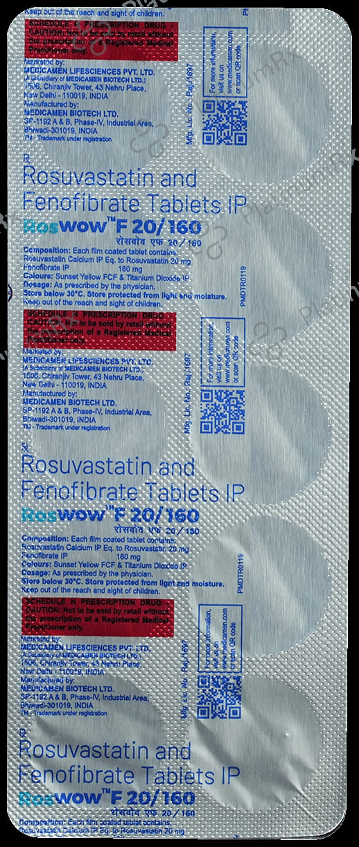 Roswow F 20/160 Tablet