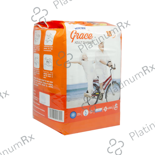 Hicks Grace Adult Diaper Medium 10s