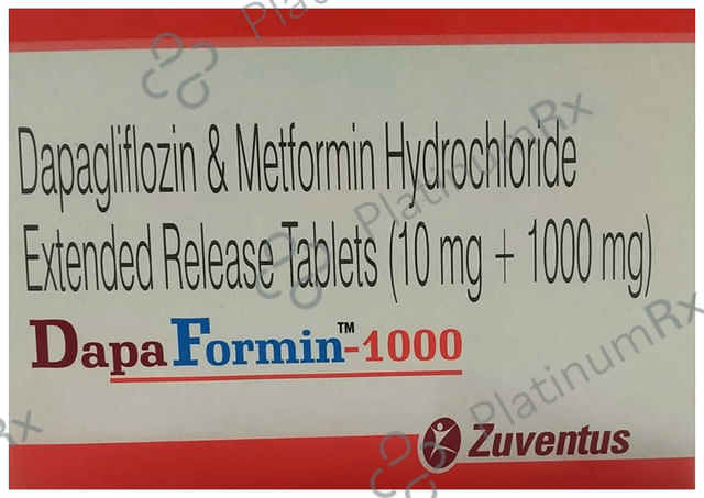 Dapaformin 1000 Tablet ER