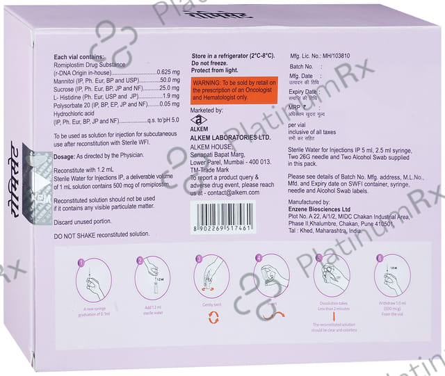 Romiset 500mcg Injection 1s