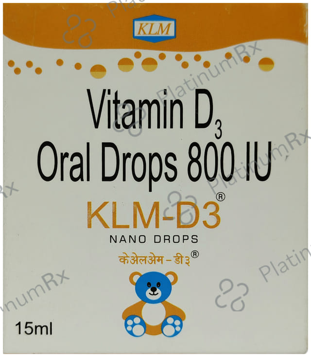 KLM D3 Nano Drops 15ml