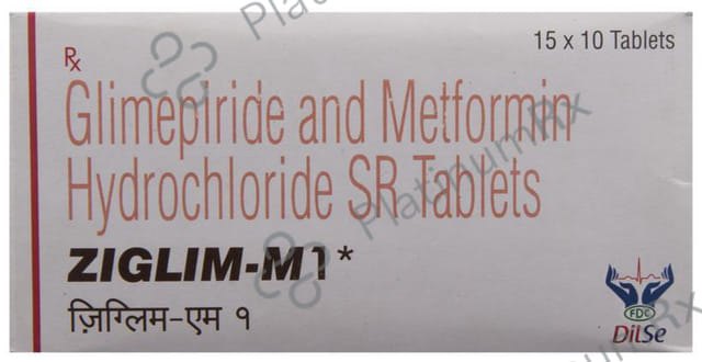 Ziglim M1 1/500mg Tablet PR 10s