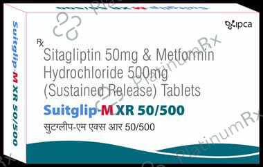 Suitglip M XR 50/500 Tablet