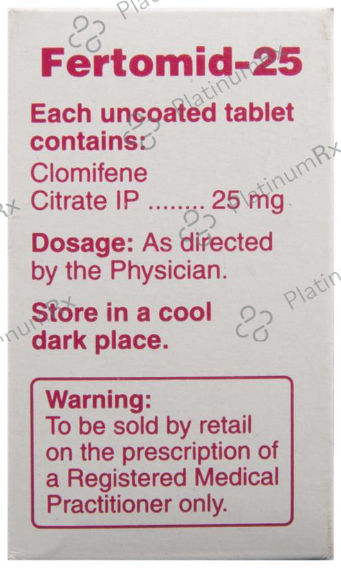 Fertomid 25 Tablet