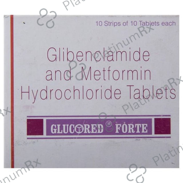 Glucored Forte 5/500mg Tablet 10s