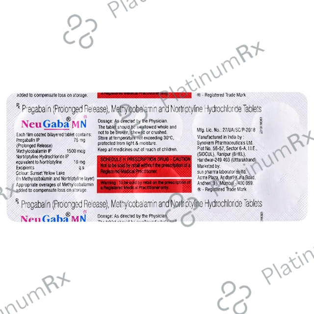 Neugaba MN Tablet PR