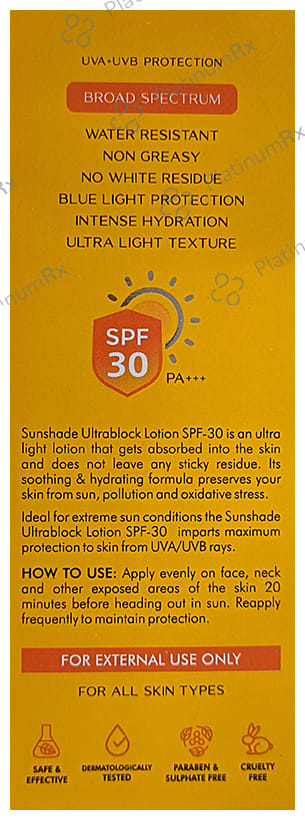 Sunshade SPF 30Lotion 50ml