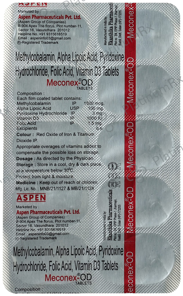 Meconex OD Tablet 10s