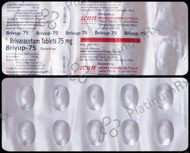 Brivup 75mg Tablet 10s